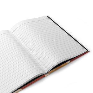 Quiet Reflection Journal styled on a nightstand with a pen