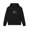 You Matter Hoodie in Black, back view on model