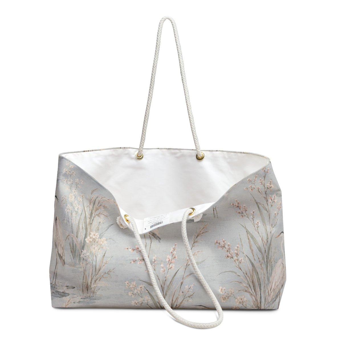 Heron Marsh Weekender Bag styled for a weekend by the marsh or beach