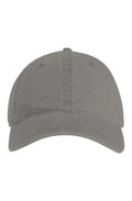 Peaceful Tide Signature Cap in Faded Grey — front view