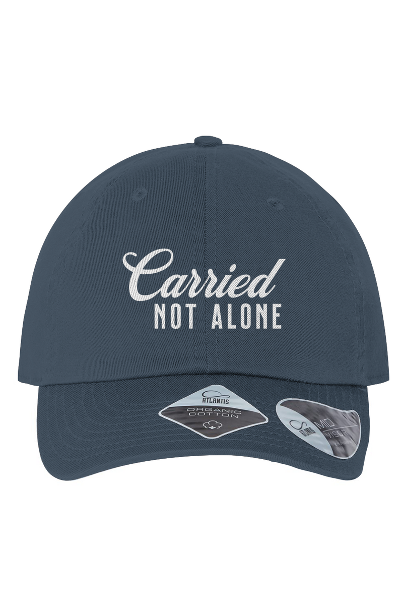 Carried Not Alone Sustainable Hat in Navy — front view