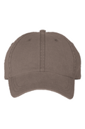 Simple Statement Cap in Brown — front view