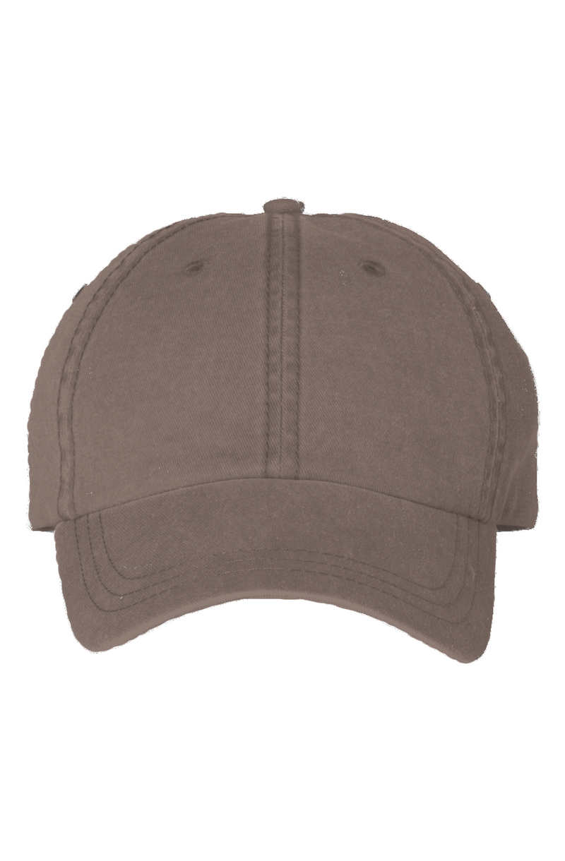 Simple Statement Cap in Brown — front view