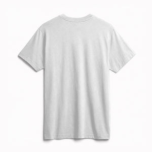 Classic Supima Cotton Tee in White, back view on model