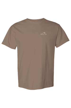 Come Back to Yourself Tee in Espresso — folded flat