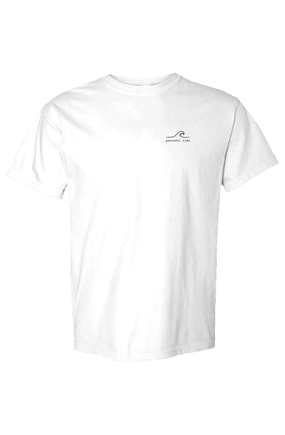 Jesus Saves Ask Me How I Know Tee in white — Back, worn on model