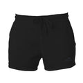 Women's Cali Wave Wash Shorts in Black, front view on model