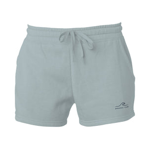 Women's Cali Wave Wash Shorts in Sage, front view on model