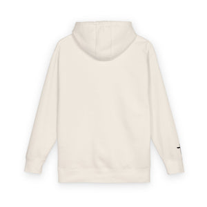 Faith Wave Hoodie in Bone, folded flat
