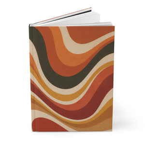 Close-up of the Quiet Reflection Journal's lined page and binding detail